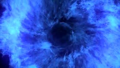 AE特效烟雾粒子炸裂飘散特效黑洞宇宙星际视频的预览图